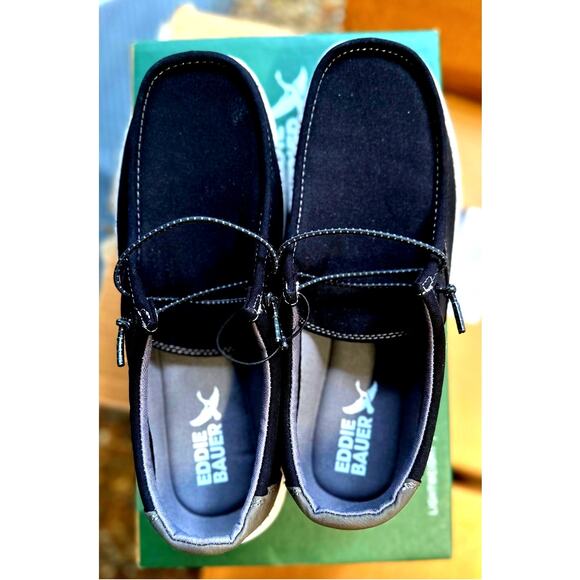 Eddie Bauer Men's Lightweight Easy Slip On Canvas Corbett Loafer size 9 - Picture 3 of 12